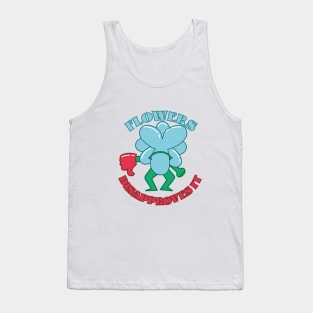 Angry 70s flower disapproves it Tank Top